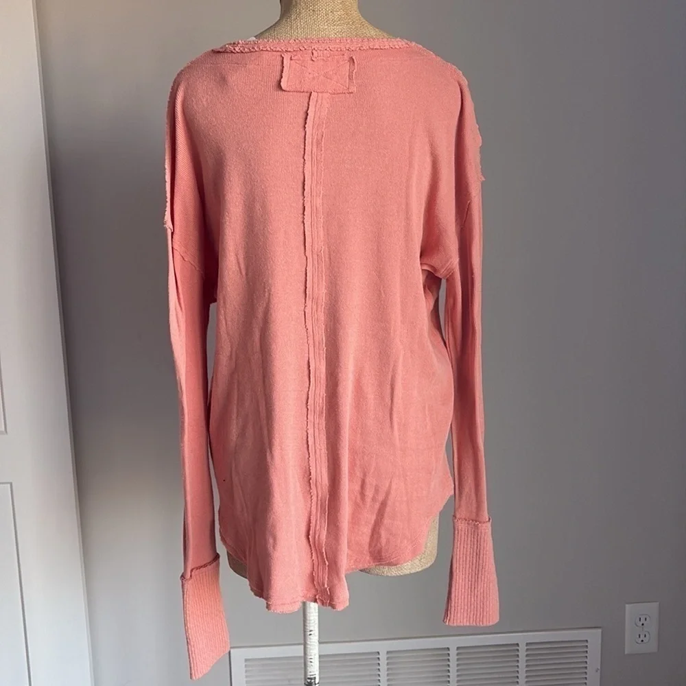 Free People We the Free Colby Long Sleeve Top MEDIUM NEW!